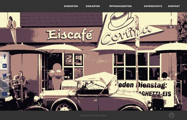 Vorschau von www.eiscafecortina.de, Eiscafe Cortina