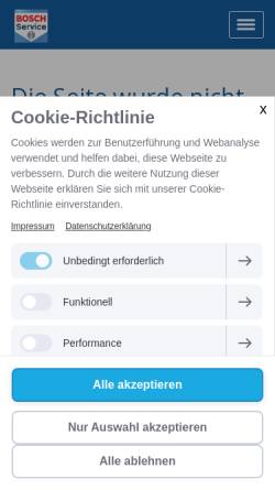 Vorschau der mobilen Webseite www.boschservice-bockhorn.de, Bosch Service Holger Warnken