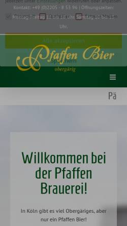 Pfaffen Brauerei Max Päffgen GmbH & Co KG)