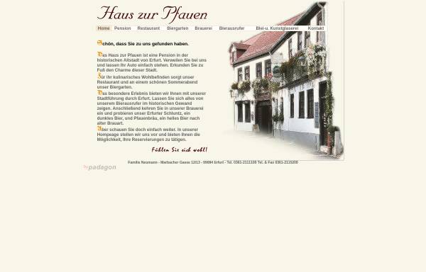 Vorschau von www.haus-zur-pfauen.de, Haus zur Pfauen