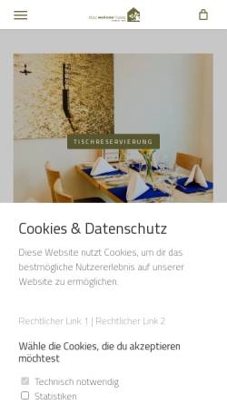 Vorschau der mobilen Webseite www.das-weisse-haus.de, Das Weisse Haus