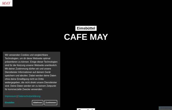 Vorschau von www.may-cafebar.de, Cafe May