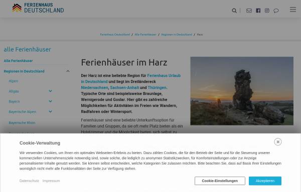 Vorschau von www.harz-braunlage-fewo.de, Ferienwohnung Lübker