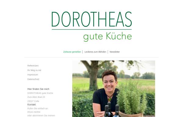 Vorschau von www.dorotheas.de, Dorotheas Party Service, Inh. Rainer Schwarz