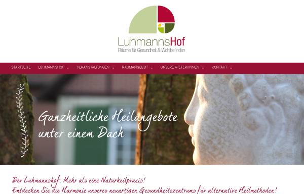 Vorschau von www.luhmannshof.de, Luhmanns Hof