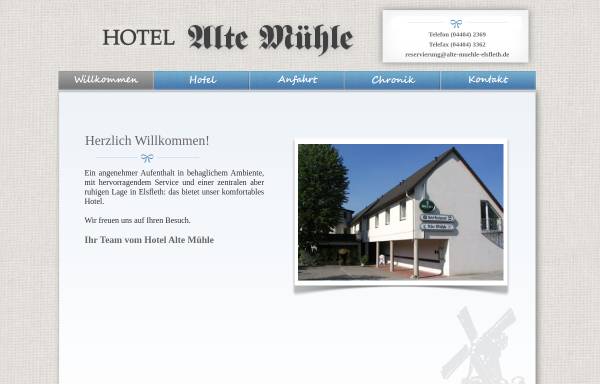 Vorschau von www.alte-muehle-elsfleth.de, Alte Mühle