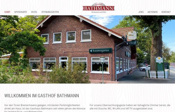 Vorschau von www.gasthof-bathmann.de, Gasthof Bathmann