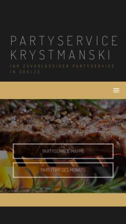 Partyservice Krystmanski