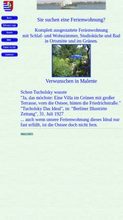 Vorschau der mobilen Webseite www.ferien-in-malente.de, Ferien in Malente
