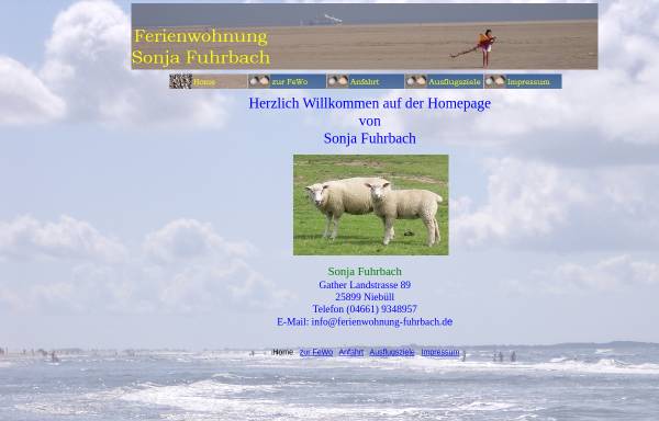 Vorschau von www.ferienwohnung-fuhrbach.de, Ferienwohnung Familie Sonja Fuhrbach