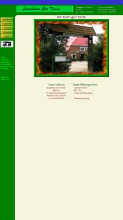 Vorschau der mobilen Webseite www.zurtenne.de, Landhaus Zur Tenne