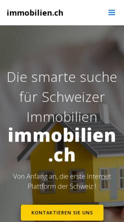 Vorschau der mobilen Webseite www.immobilien.ch, Immobilien.ch