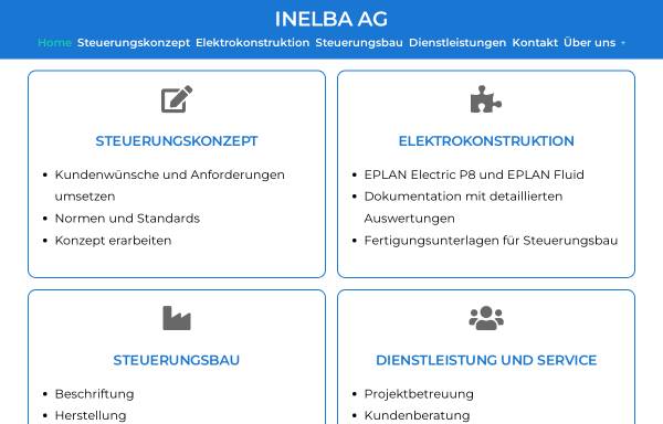 Vorschau von www.inelba.ch, INELBA AG Industrie-Elektronik Bauer - Spreitenbach