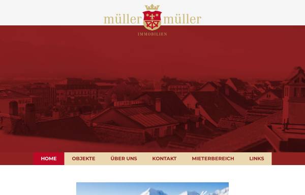 Vorschau von www.mm-immob.ch, Müller + Müller Immobilien