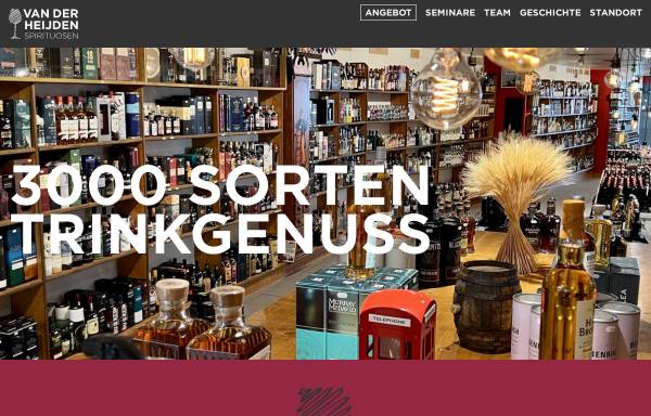Vorschau von www.whiskybaron.ch, L. van der Heijden Wein und Spirituosen AG
