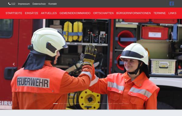 Vorschau von www.feuerwehr-bovenden.de, Freiwillige Feuerwehr Bovenden