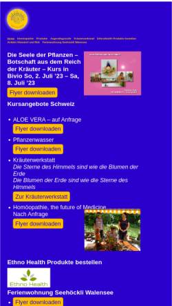 Vorschau der mobilen Webseite sun-net.ch, Haus zur Sonne, Freienbach