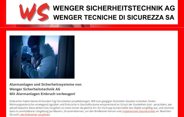 Wenger Sicherheitstechnik