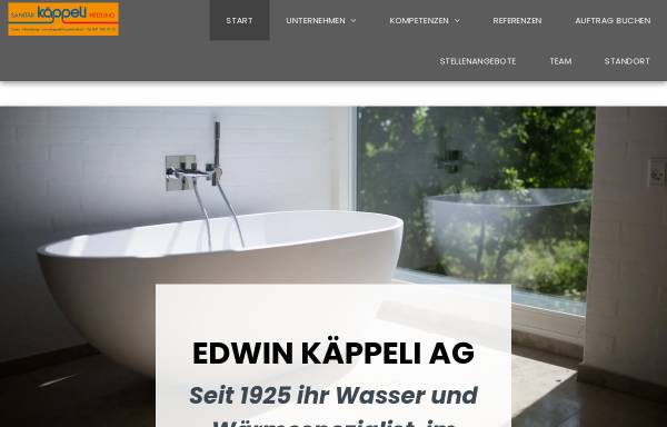 Vorschau von www.kaeppeli-haustechnik.ch, Käppeli - Sanitär und Heizung