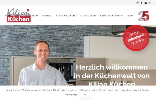 Vorschau von www.kiliankuechen.ch, Kilian Küchen