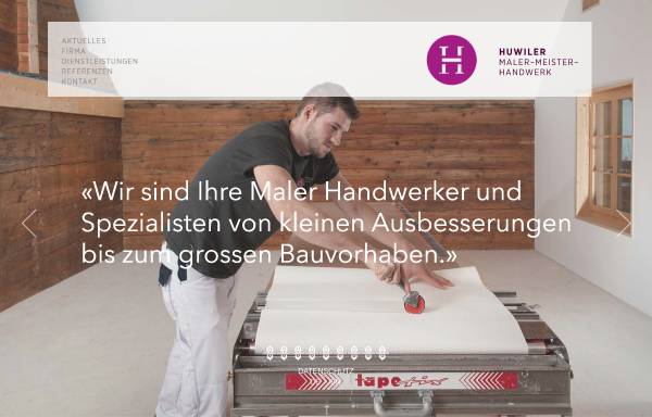 Maler Huwiler, Eidg. dipl. Malermeister
