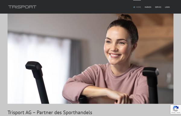 Vorschau von www.trisport.ch, Trisport, Sportartikelgrosshandel, Hünenberg