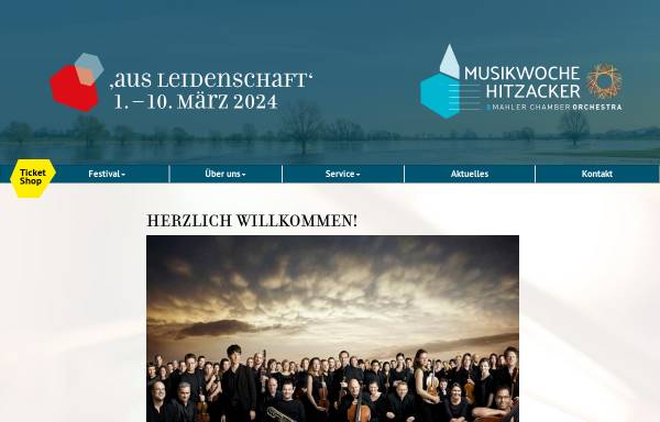 Vorschau von www.musikwoche-hitzacker.de, Musikwoche Hitzacker