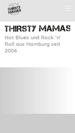 Vorschau der mobilen Webseite www.thirsty-mamas.de, Thirsty Mamas