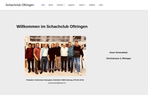 Vorschau von www.schachclub-oftringen.ch, Schachclub Oftringen