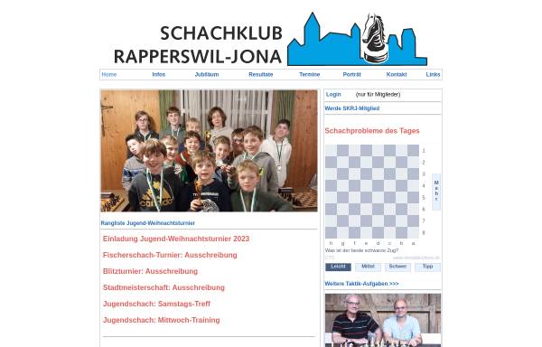 Vorschau von www.schach-rj.ch, Schachclub Rapperswil-Jona