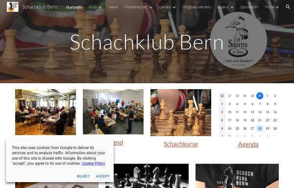 Vorschau von www.sk-bern.ch, Schachklub Bern