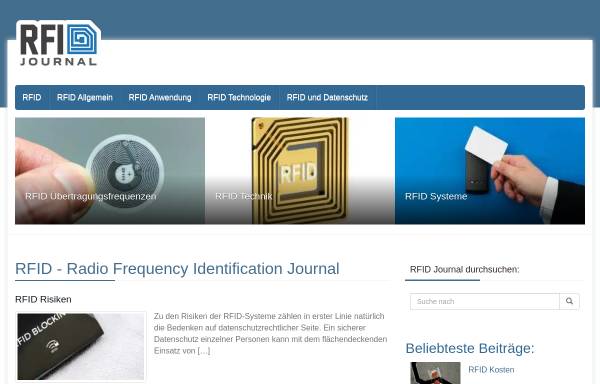 Vorschau von www.rfid-journal.de, RFID Journal