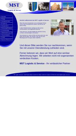 Vorschau der mobilen Webseite www.mst-logistic-service.de, MST Logistic & Service e. K.