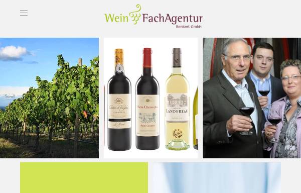 Vorschau von www.wfa-benkert.de, WFA Weinfachagentur Gerhard Benkert GmbH Furpach
