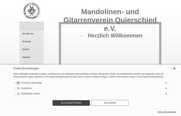 Vorschau von www.mandolinenverein-quierschied.de, Mandolinen- und Gitarrenverein Froh und Heiter e.V.