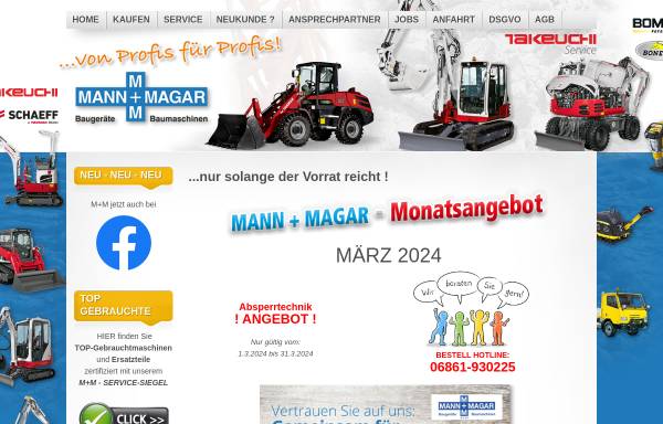 Vorschau von www.mann-magar.de, Mann und Magar GmbH