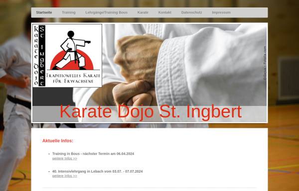 Vorschau von www.karate-ingo.de, Karate Dojo