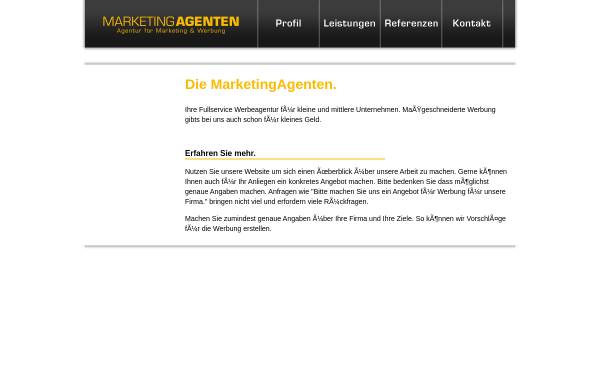 Vorschau von www.marketingagenten.de, Marketingagenten