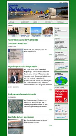 Vorschau der mobilen Webseite www.gemeinde-butjadingen.de, Gemeinde Butjadingen