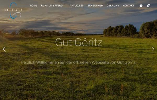 Vorschau von www.gut-goeritz.de, Gut Göritz