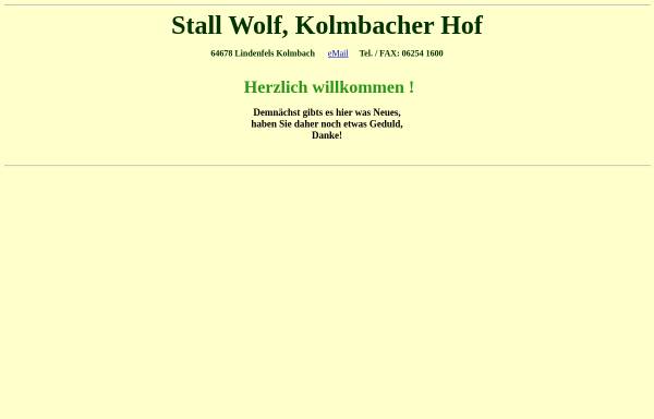 Kolmbacher-Hof, Lindenfels