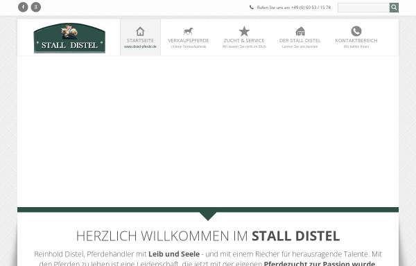 Zucht-, Turnier- und Handelsstall Reinhold Distel GmbH