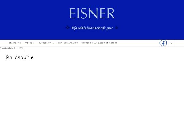 Vorschau von www.gestuet-eisner.de, Trakehnergestüt Eisner