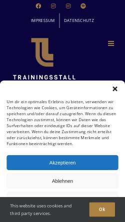 Vorschau der mobilen Webseite leckebusch.com, Leckebusch