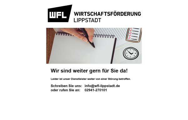 Vorschau von www.wfl-lippstadt.de, Wirtschaftsförderung Lippstadt (WFL) GmbH