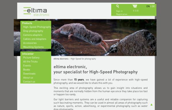 Vorschau von www.eltima-electronic.de, Eltima Electronic