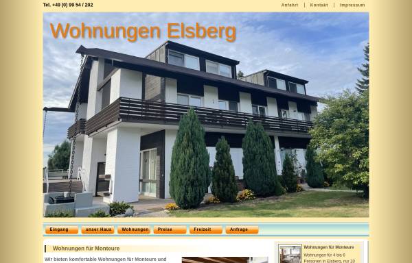 Vorschau von www.feriengut-elsberg.de, Feriengut Elsberg