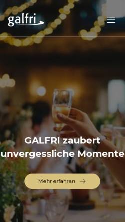Vorschau der mobilen Webseite www.galfri.ch, Volks Schlager Open Air