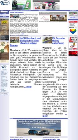 Vorschau der mobilen Webseite www.oberberg-heute.de, Oberberg heute