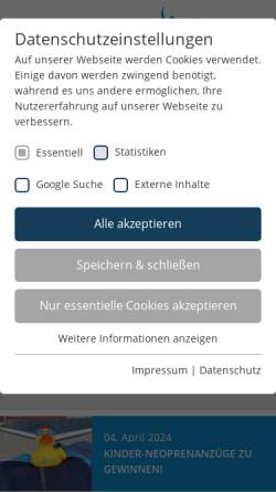 Vorschau der mobilen Webseite www.ksb-oberberg.de, Kreissportbund Oberberg e.V.